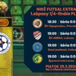 Štvrťfinálová séria play-off štartuje na Veľký piatok v Prievidzi, Lučenci, Košiciach a Leviciach