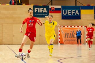 Slovenské futsalistky v prvom bardejovskom zápase prehrali s favorizovanou Ukrajinou 2:3