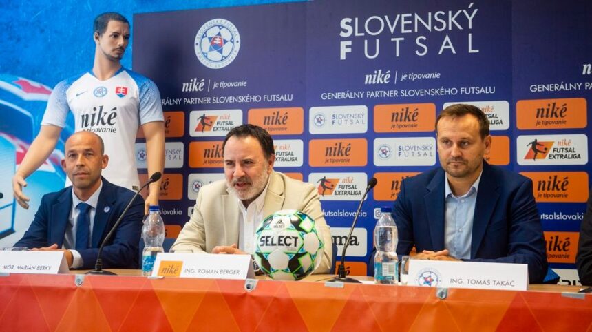 Slovenský futsal má nového generálneho partnera – stávkovú spoločnosť Niké!