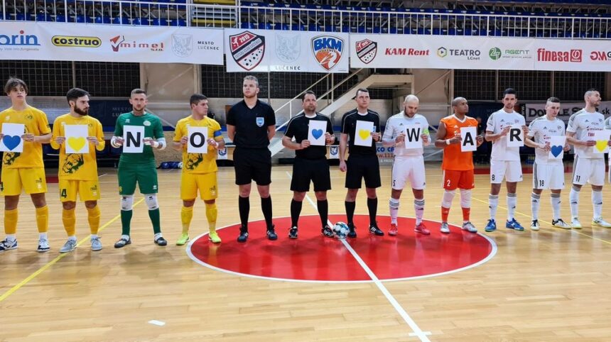 16.kolo SLF: MIMEL Lučenec víťazom základnej časti, získal pohár Martina Grendára