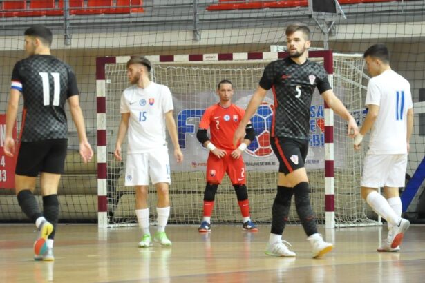 Reprezentácia U-19 obsadila na turnaji Futsal Love Serbia po prehre s Chorvátskom 6.miesto