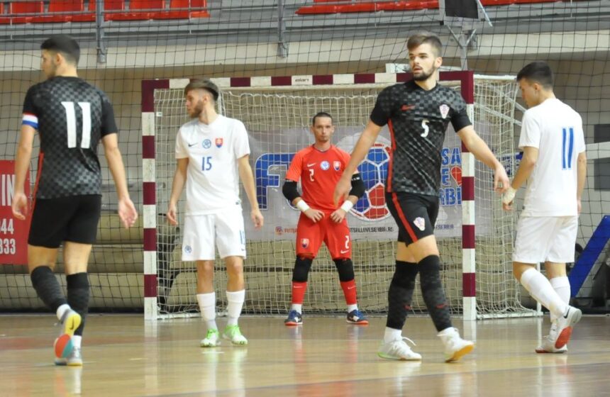 Reprezentácia U-19 obsadila na turnaji Futsal Love Serbia po prehre s Chorvátskom 6.miesto