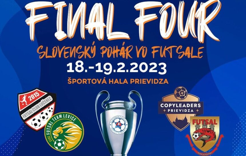 Cez víkend futsalový sviatok v Prievidzi: Niké Final Four Slovenského pohára