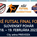 Niké Futsal Final Four Slovenského pohára bude hostiť v dňoch 18. - 19.februára City aréna v Prievidzi