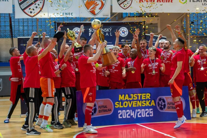 Slovenskému klubovému futsalu kraľuje MIMEL Lučenec, získal štvrtý titul po sebe