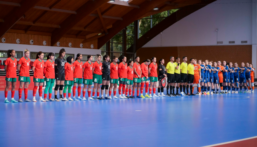 Ženská futsalová reprezentácia remizovala v prvom zápase v Rabate s Marokom 2:2