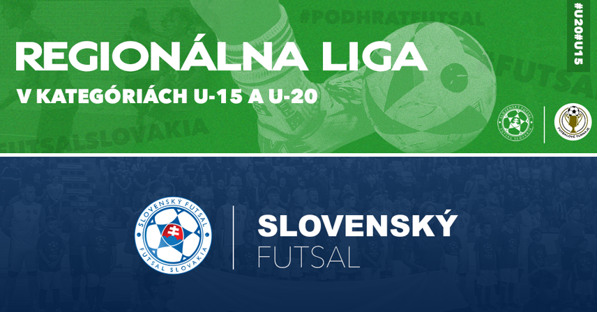 Spúšťame regionálne mládežnícke futsalové ligy v kategóriách U-15 a U-20 !