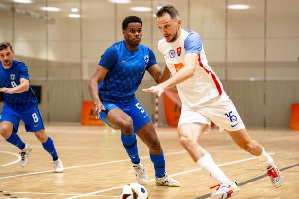 FUTSAL Base: Slovensko remizovalo v zápase bohatom na góly s Fínskom