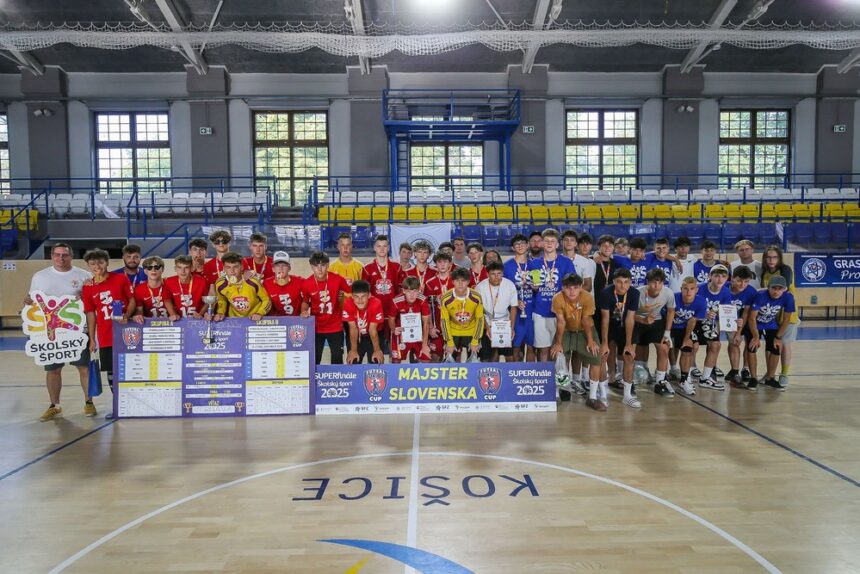 Novými majstrami Slovenska základných škôl vo futsale sa stali žiaci z Trnavy