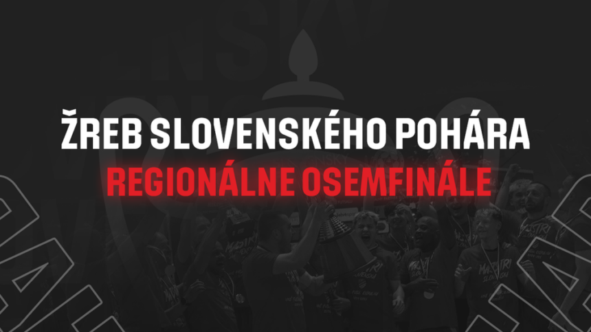 Vyžrebovanie regionálneho osemfinále Slovenského pohára vo futsale